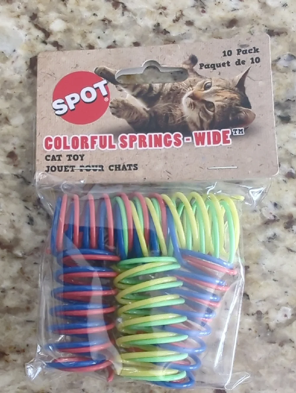 SPOT Colorful Springs - Wide Cat Toy (Multicolor)